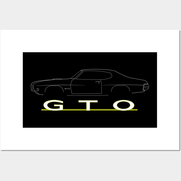 1970 Pontiac GTO Wall Art by earth angel